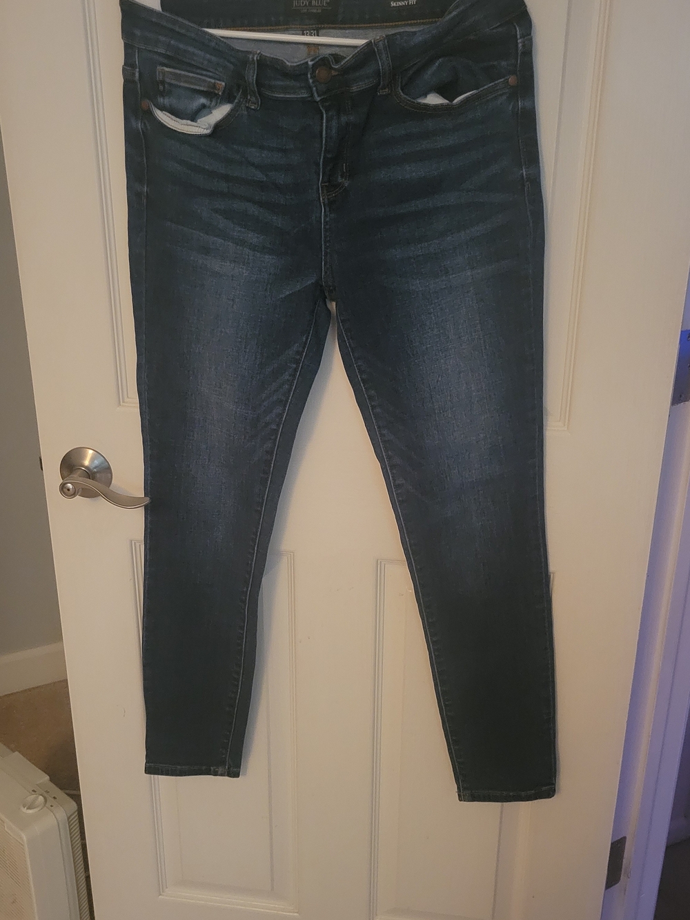 Judy Blue Dark Blue Women’s Skinny Jeans 13/31 EUC